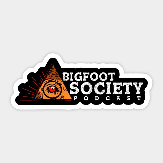 Bigfoot Society "All Squatching Eye" Sticker by bigfootsociety